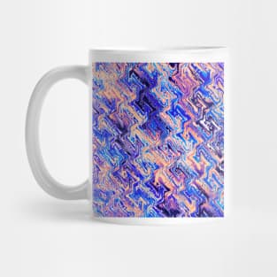 Fractal zigzags Mug